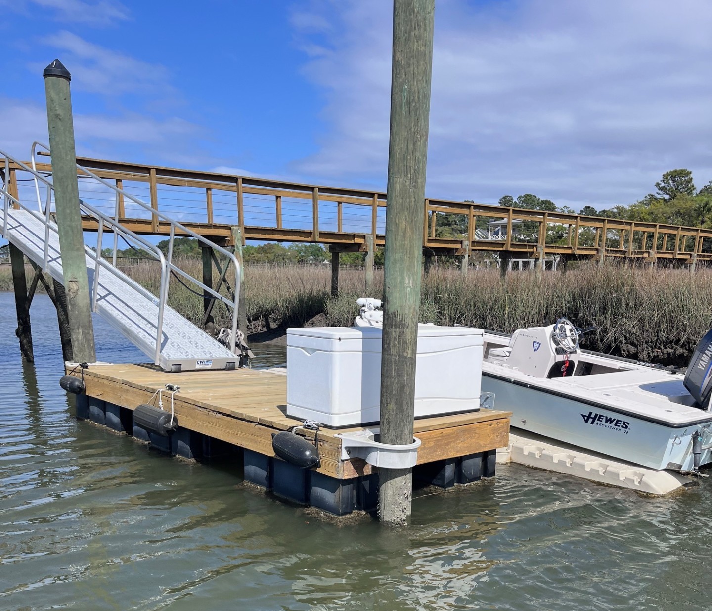 Pile Glide Pro on a marine piling