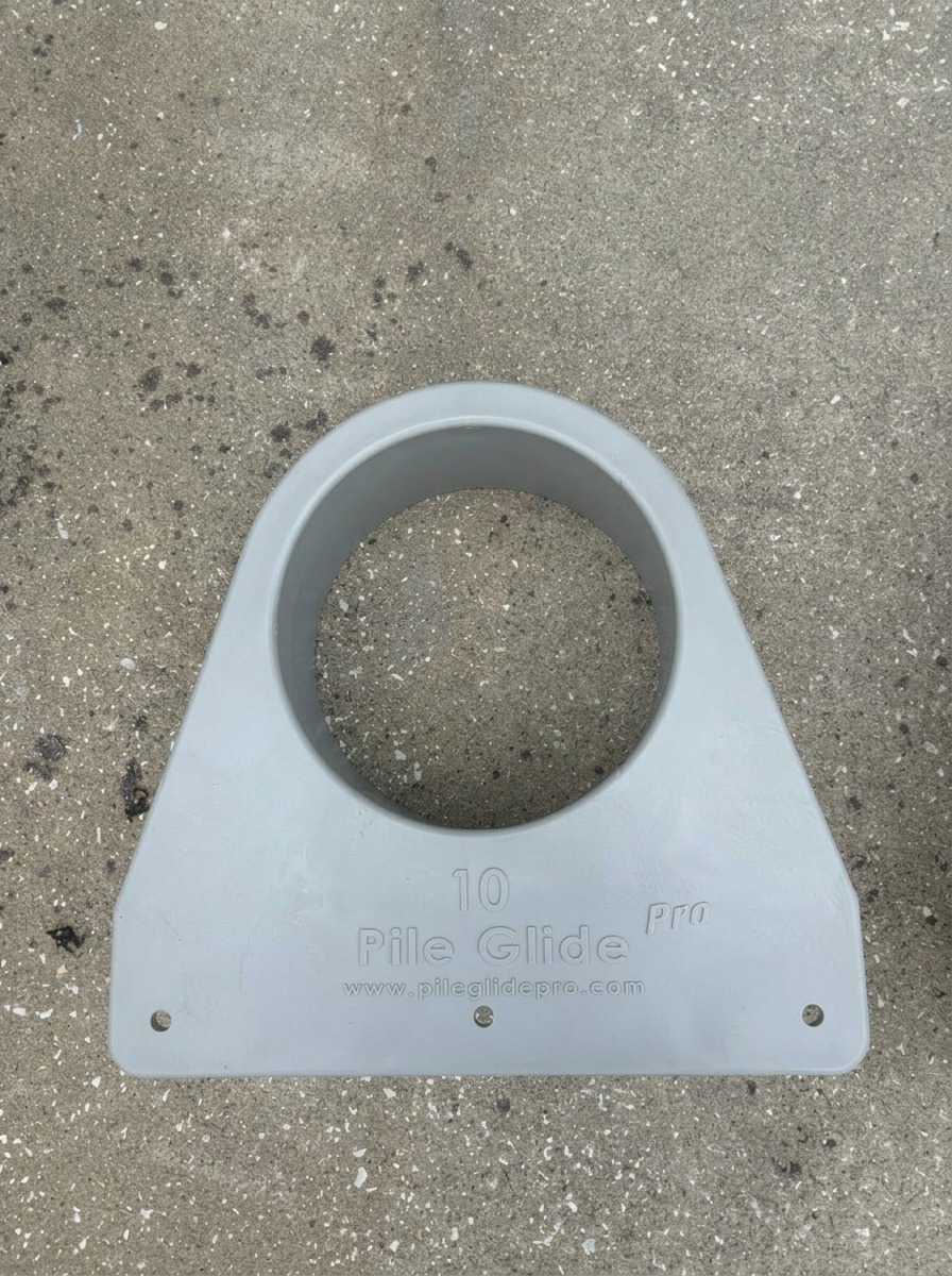 Pile Glide Pro 10 inch marine pile hoop