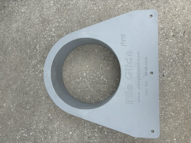 Pile Glide Pro 14 inch marine pile hoop